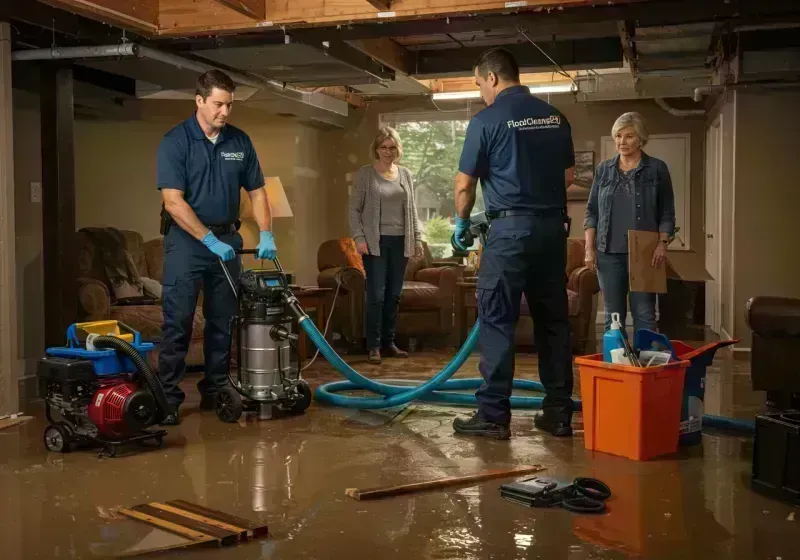 Basement Water Extraction and Removal Techniques process in Brown County, KS