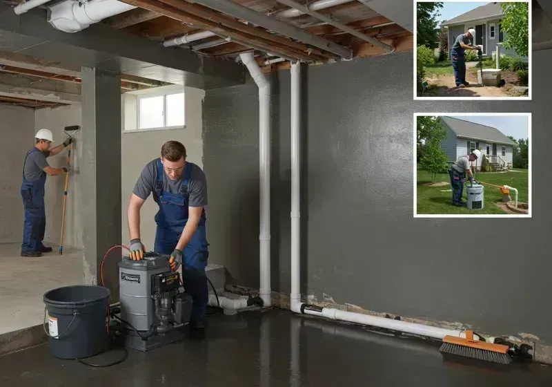 Basement Waterproofing and Flood Prevention process in Brown County, KS